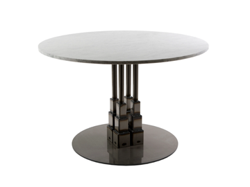 EMPIRE 85/4 - Round marble contract table by Vela Arredamenti - view 2